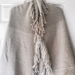 COLOR BLOCK BLANKET SCARF NWOT🖤